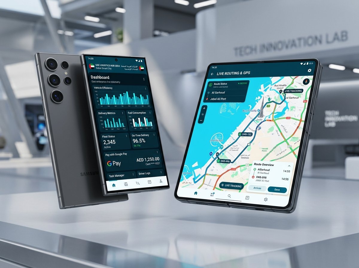 Native Android App Development on Samsung S24 Ultra and Galaxy Fold