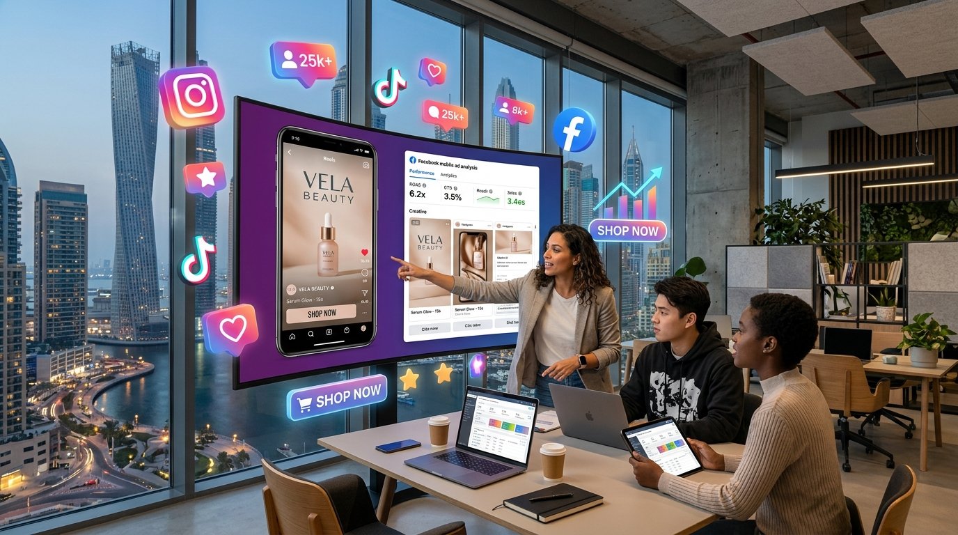 Meta Instagram & Facebook Ads Creative Studio Dubai