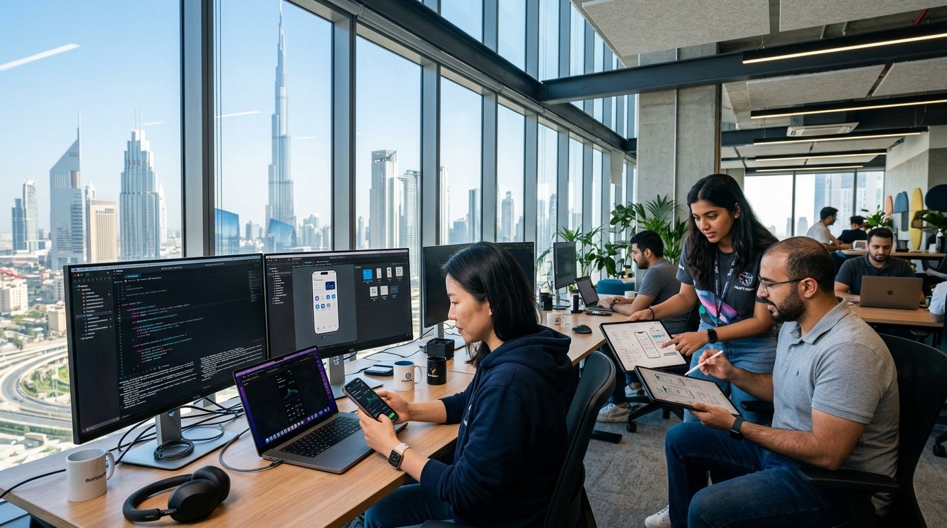 Dizi Smart Mobile App Development Team in Dubai Tech Office